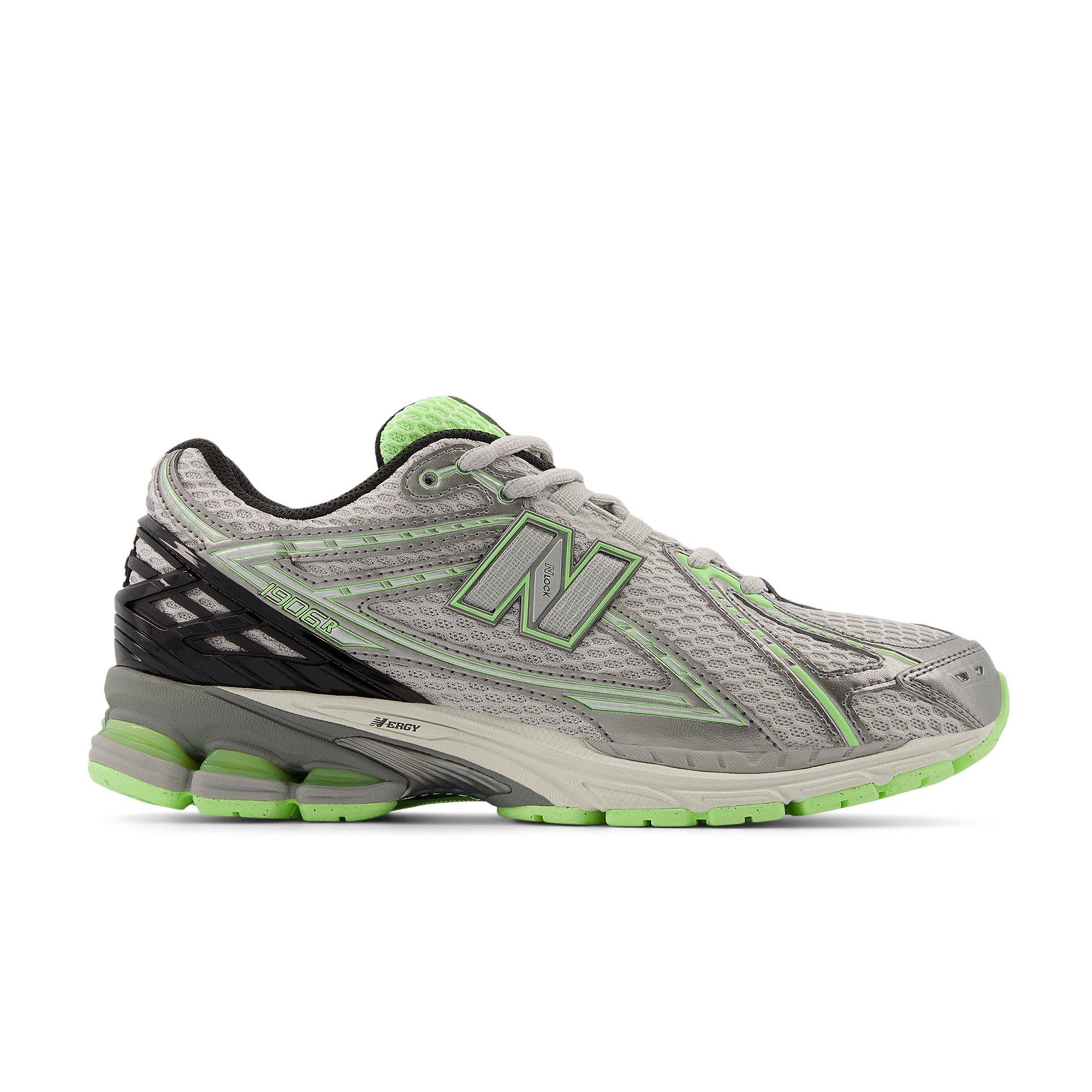 New Balance 1906 Unisex Mesh Athletic Shoe - Silver/Green